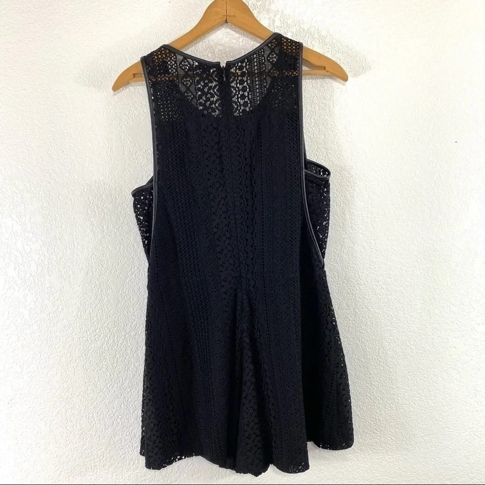 Rebecca Minkoff Marriane Sleeveless Lace Romper 4